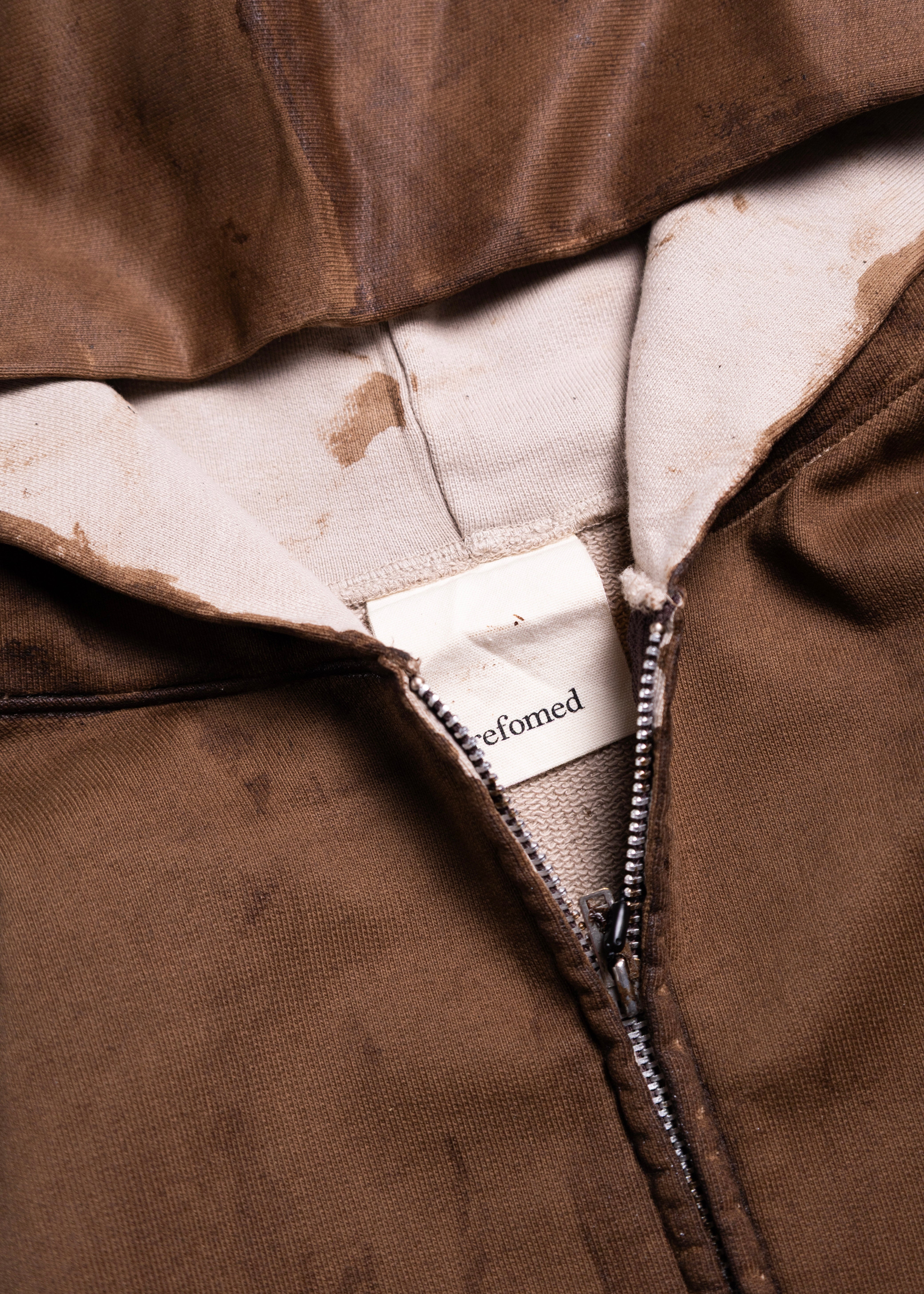 refomed（リフォメッド）PLASTERER HOODIE – process