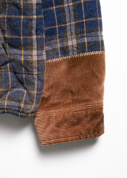 [KHOKI] Vintage-effect Checked Puffer