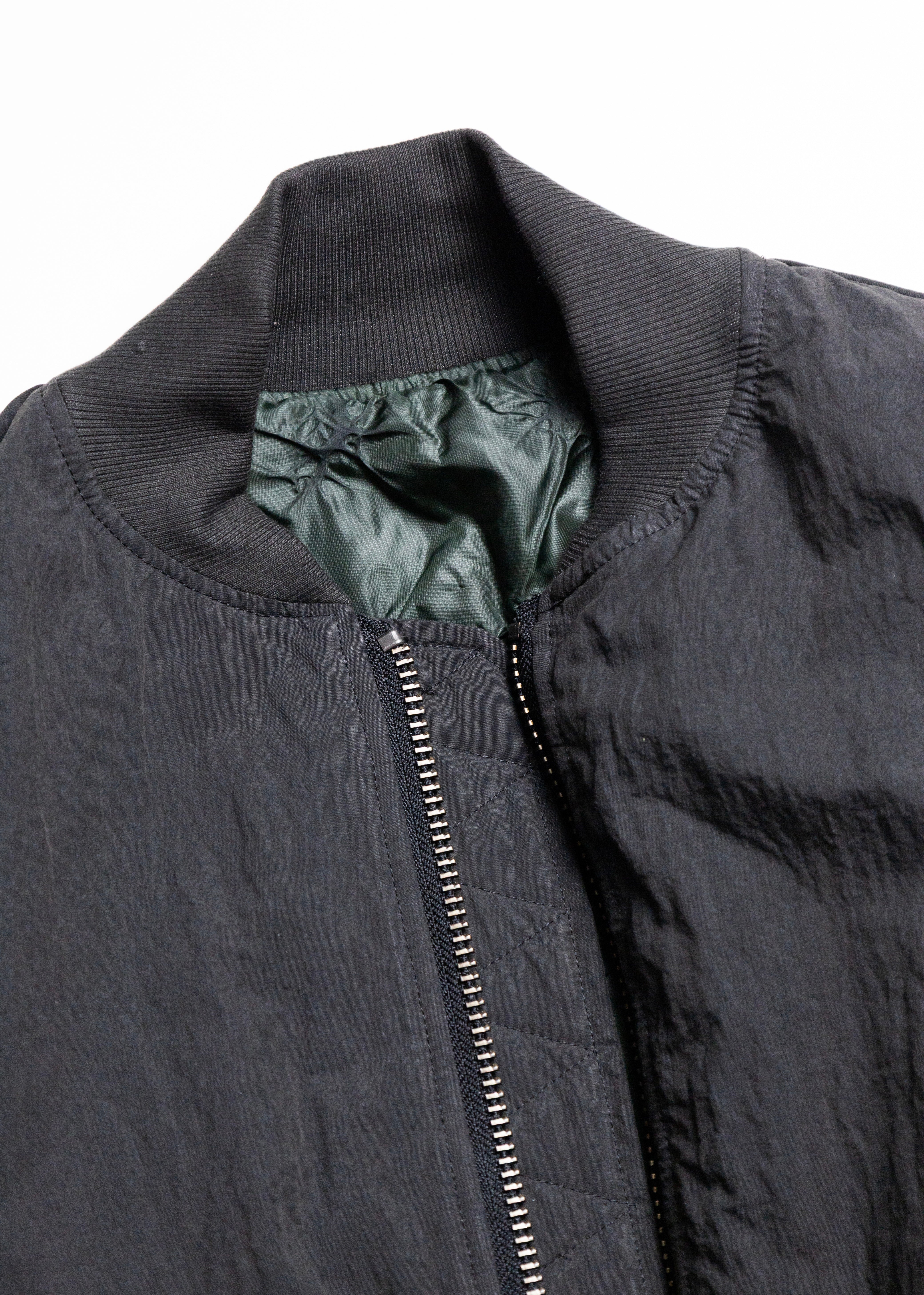 ryaw（リャウ）HIDDEN BOMBER JACKET – process