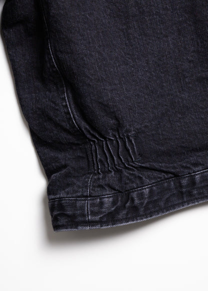 [KHOKI] Faded Denim Zip Jacket
