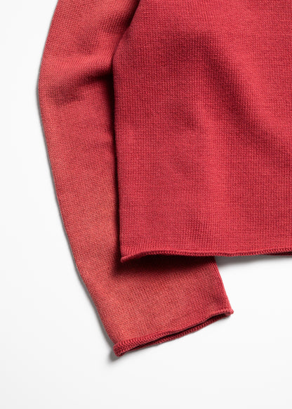 [KHOKI] Vintage-effect Cotton Knit Pullover