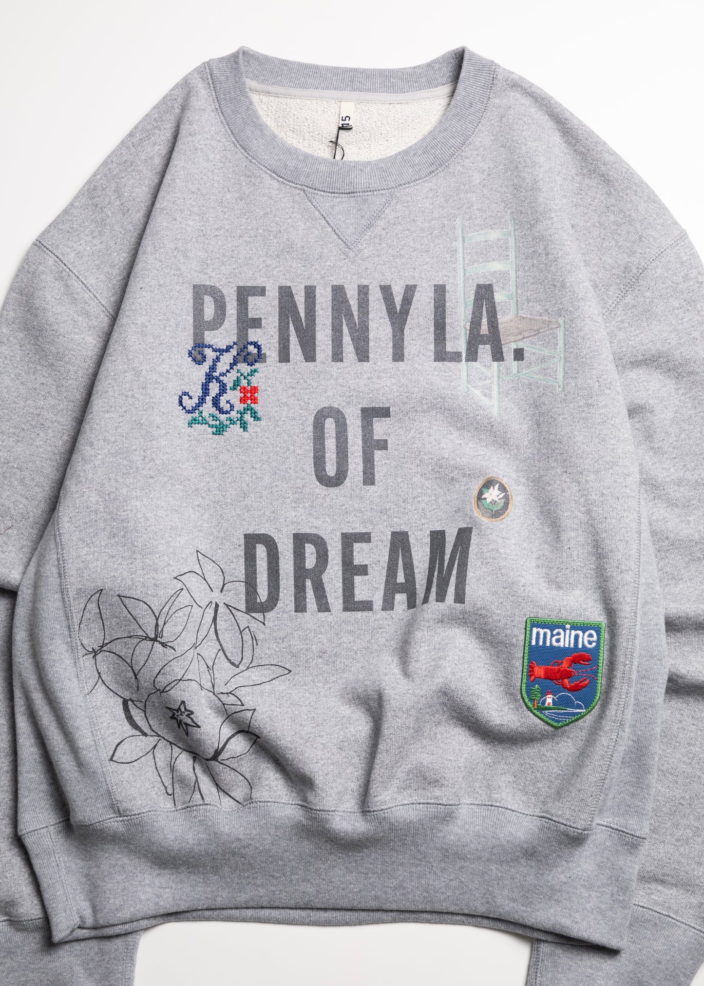 [KHOKI] Hand-stitched Sweatshirt