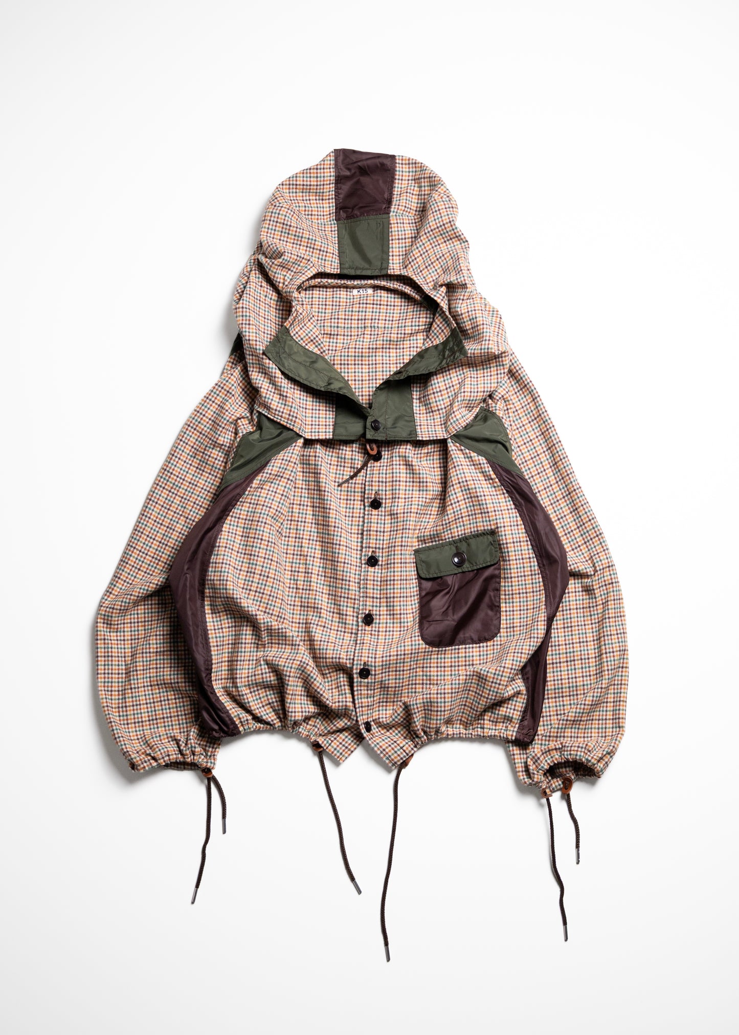 [KHOKI] Checked Smock Shirt