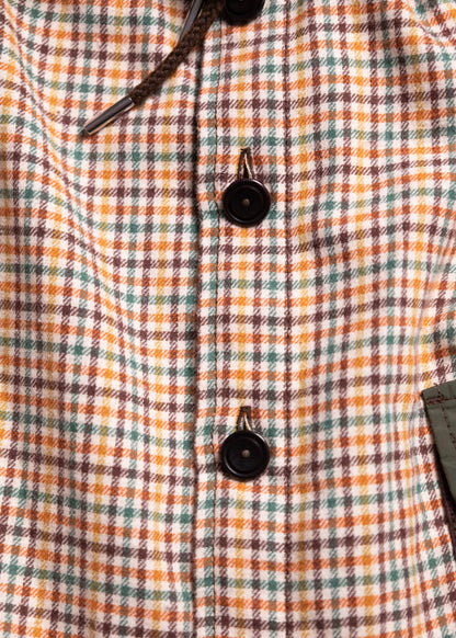 [KHOKI] Checked Smock Shirt