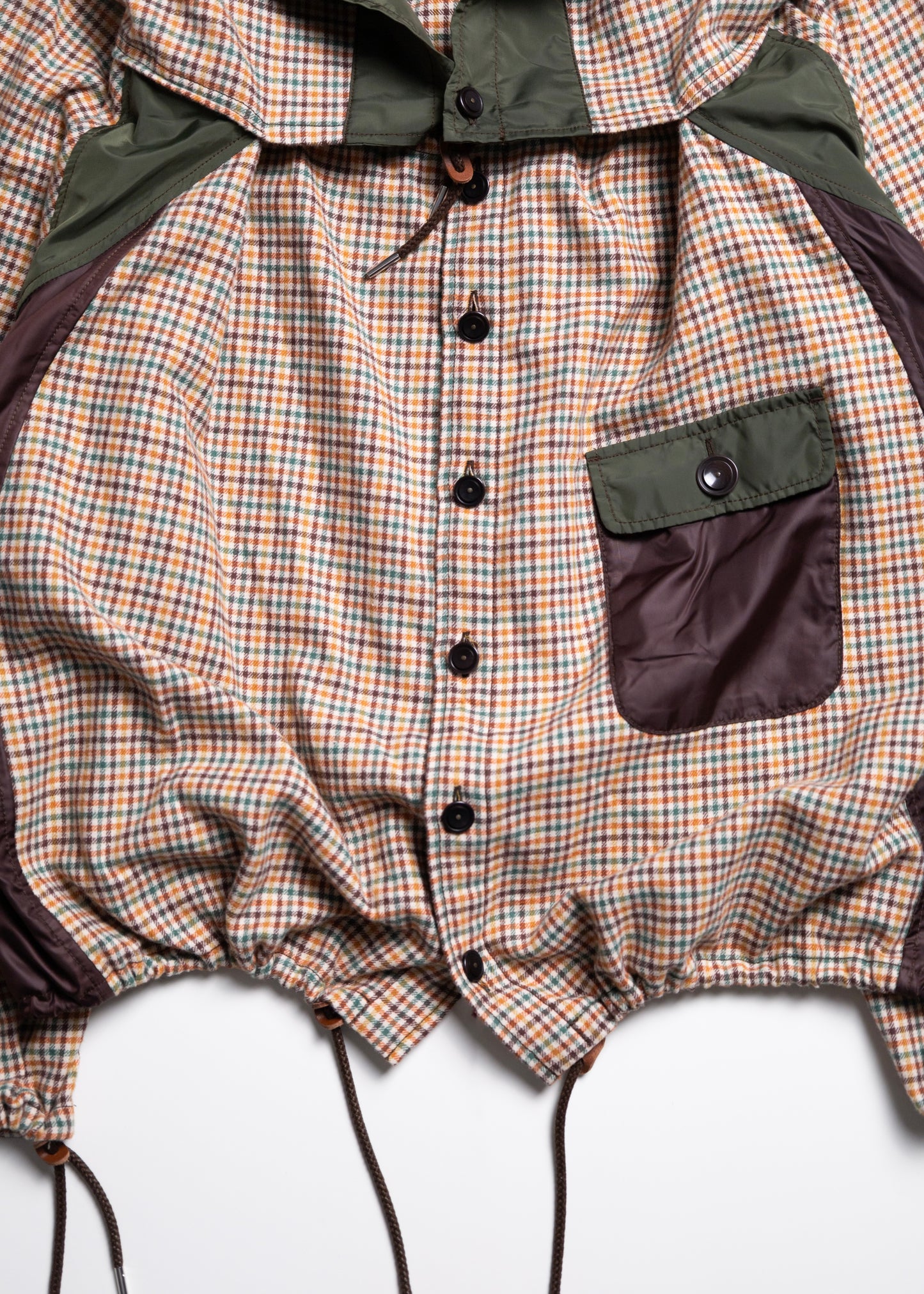 [KHOKI] Checked Smock Shirt