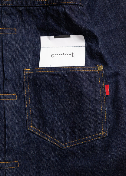 [ANACHRONORM] CONTEXT-005 FRONT TUCK DENIM JACKET