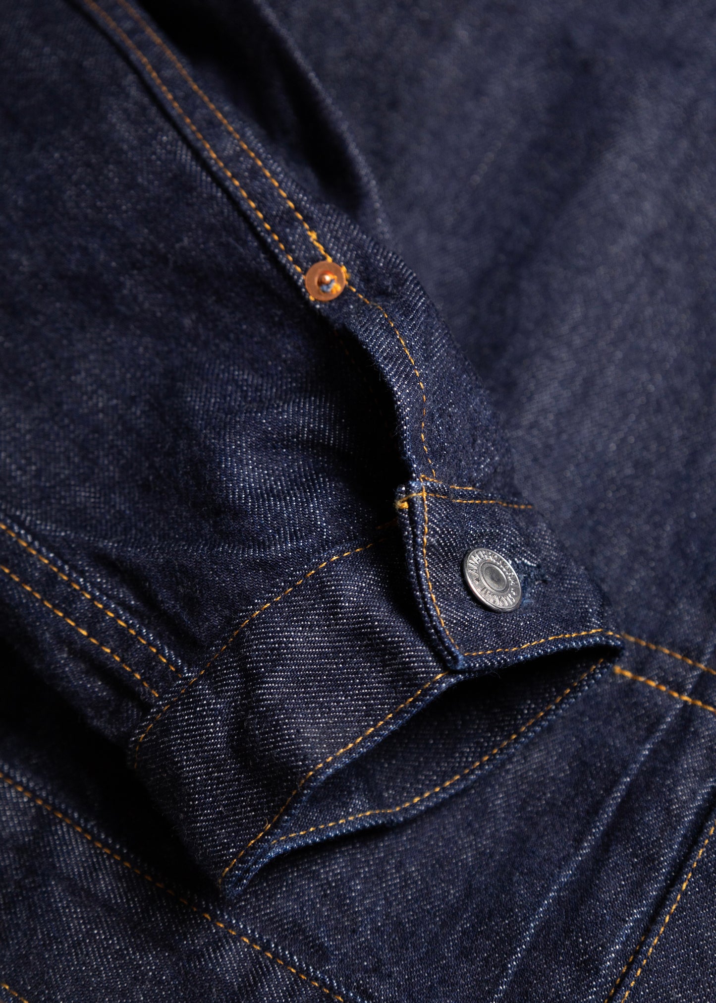 [ANACHRONORM] CONTEXT-005 FRONT TUCK DENIM JACKET