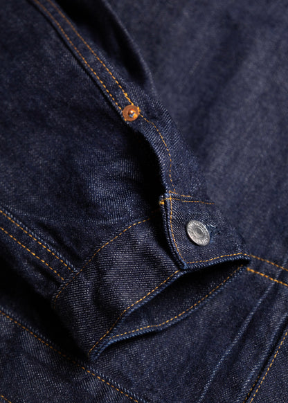 [ANACHRONORM] CONTEXT-005 FRONT TUCK DENIM JACKET