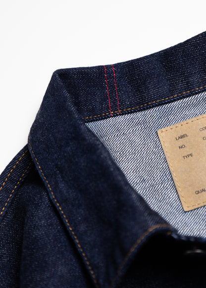 [ANACHRONORM] CONTEXT-005 FRONT TUCK DENIM JACKET