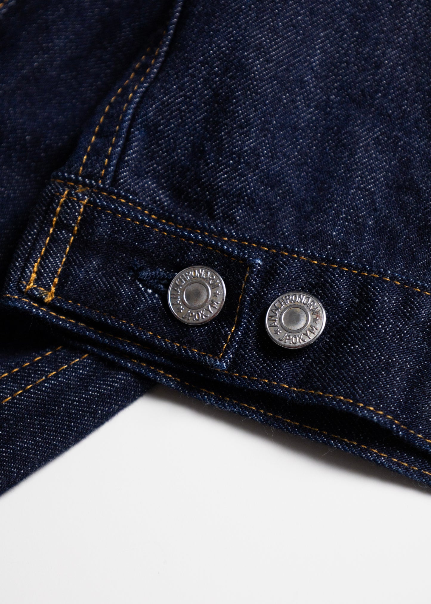 [ANACHRONORM] CONTEXT-005 FRONT TUCK DENIM JACKET