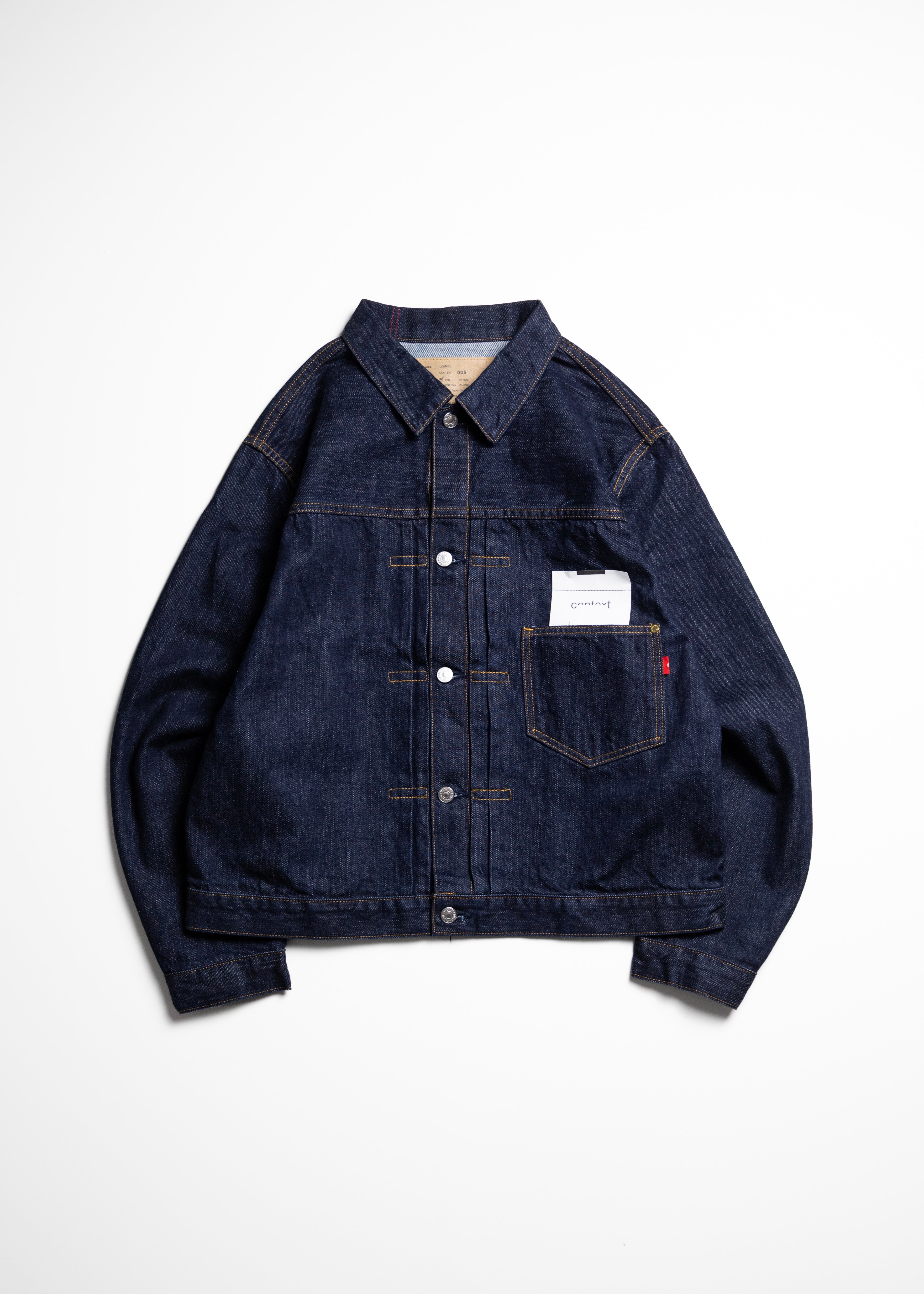 ANACHRONORM（アナクロノーム） CONTEXT-005 FRONT TUCK DENIM JACKET