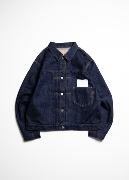 [ANACHRONORM] CONTEXT-005 FRONT TUCK DENIM JACKET