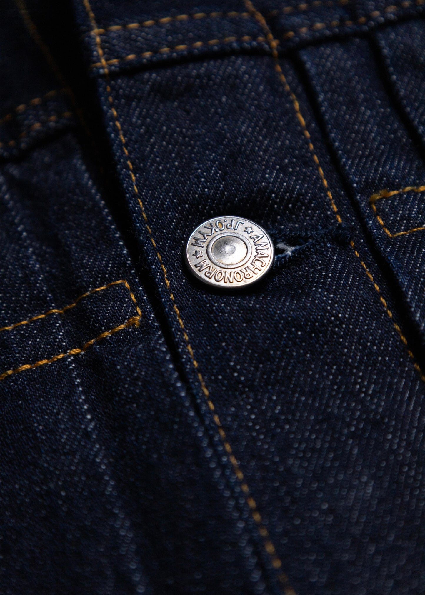 [ANACHRONORM] CONTEXT-005 FRONT TUCK DENIM JACKET