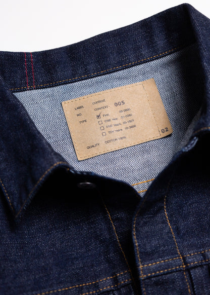 [ANACHRONORM] CONTEXT-005 FRONT TUCK DENIM JACKET