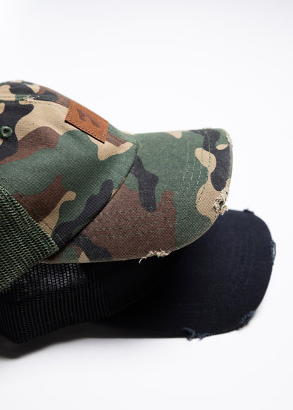 [JIEDA] JIEDA PATCH VINTAGE TRUCKER CAP