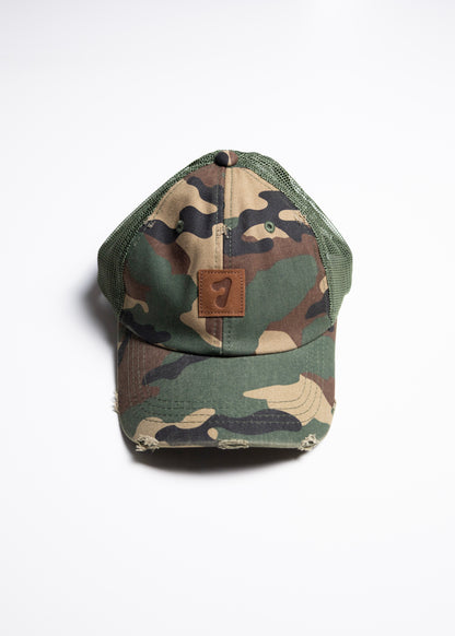 [JIEDA] JIEDA PATCH VINTAGE TRUCKER CAP