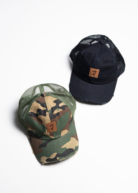 [JIEDA] JIEDA PATCH VINTAGE TRUCKER CAP