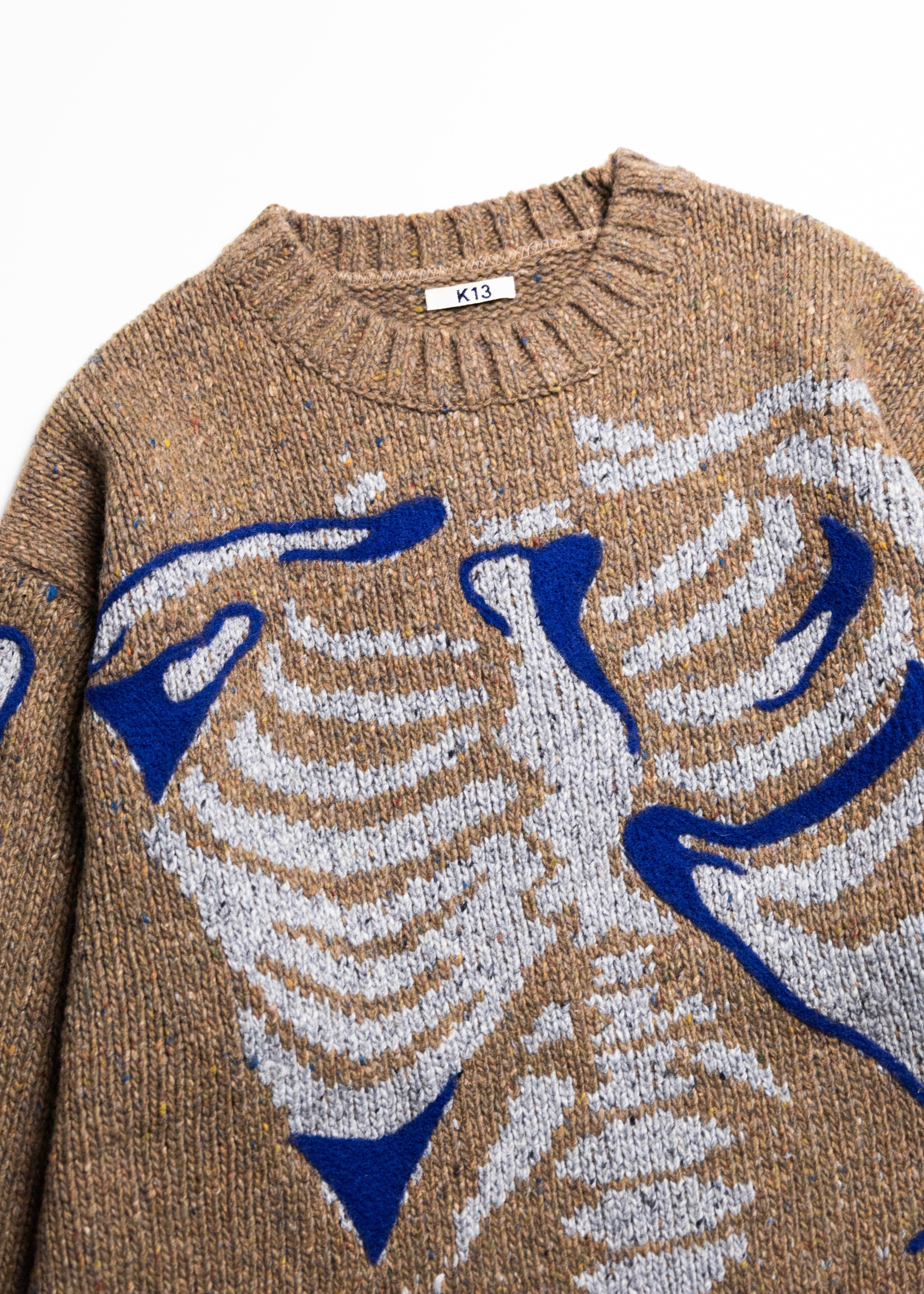 KHOKI （コッキ）Needle punched knit – process