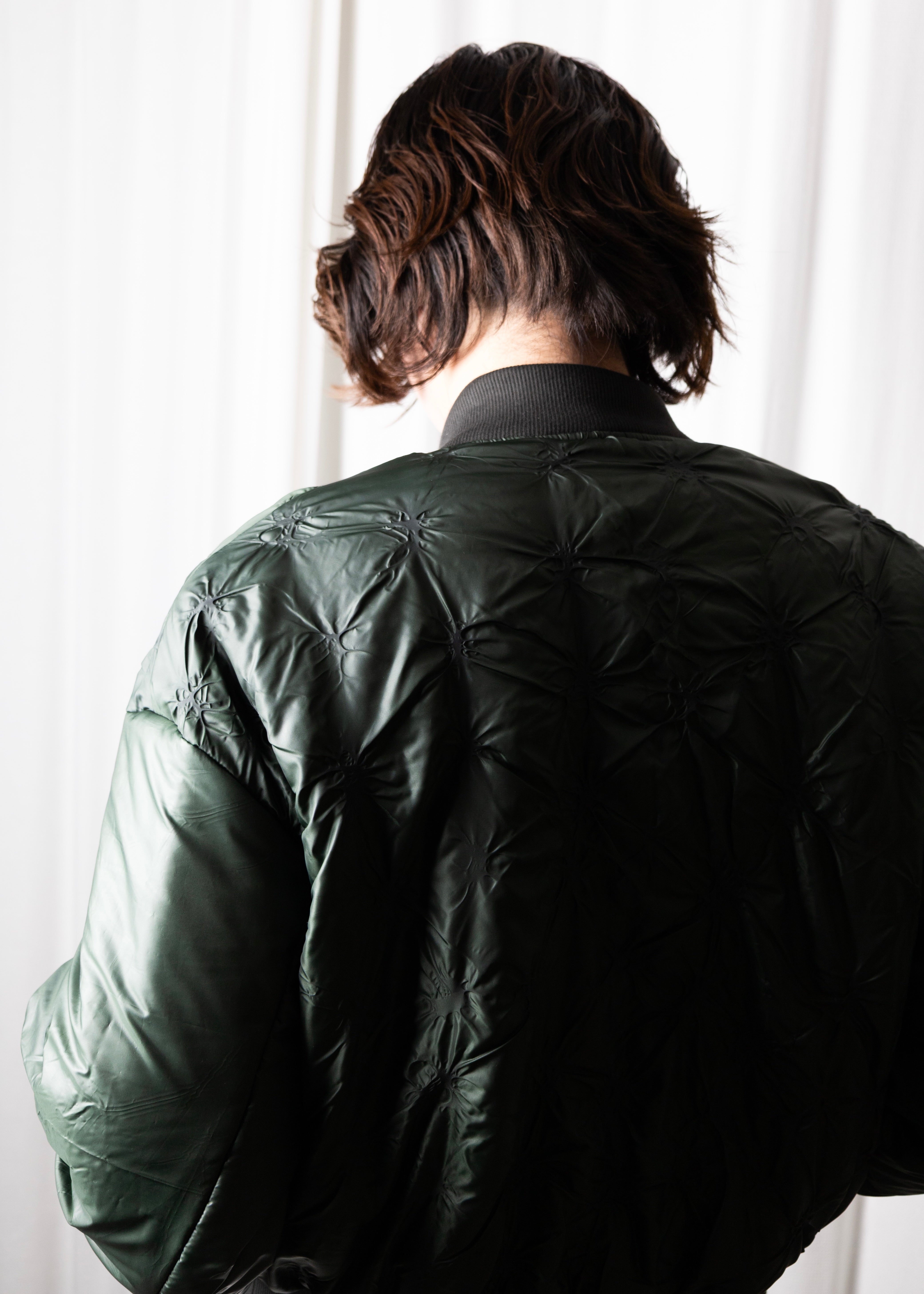 ryaw（リャウ）HIDDEN BOMBER JACKET – process