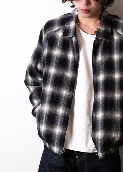 [CABARET POVAL] Ombre Check Drizzler Shirt