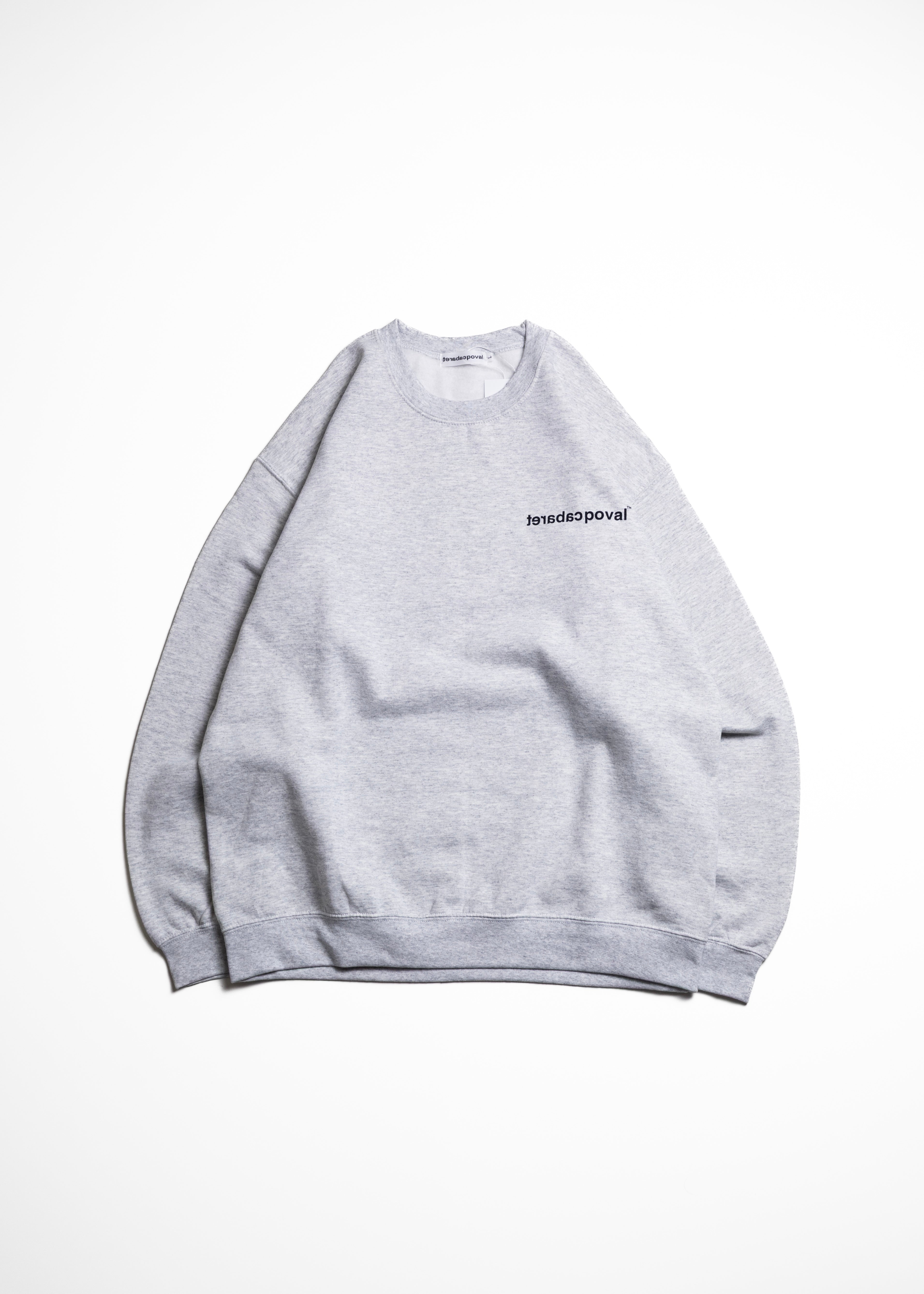 CABARET POVAL（キャバレーポバール）Schloss Crewneck – process