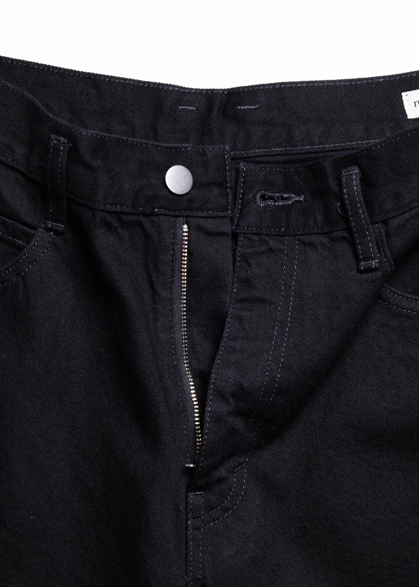 [nakedgauge] ONE WASH BLACK DENIM ROBERTS