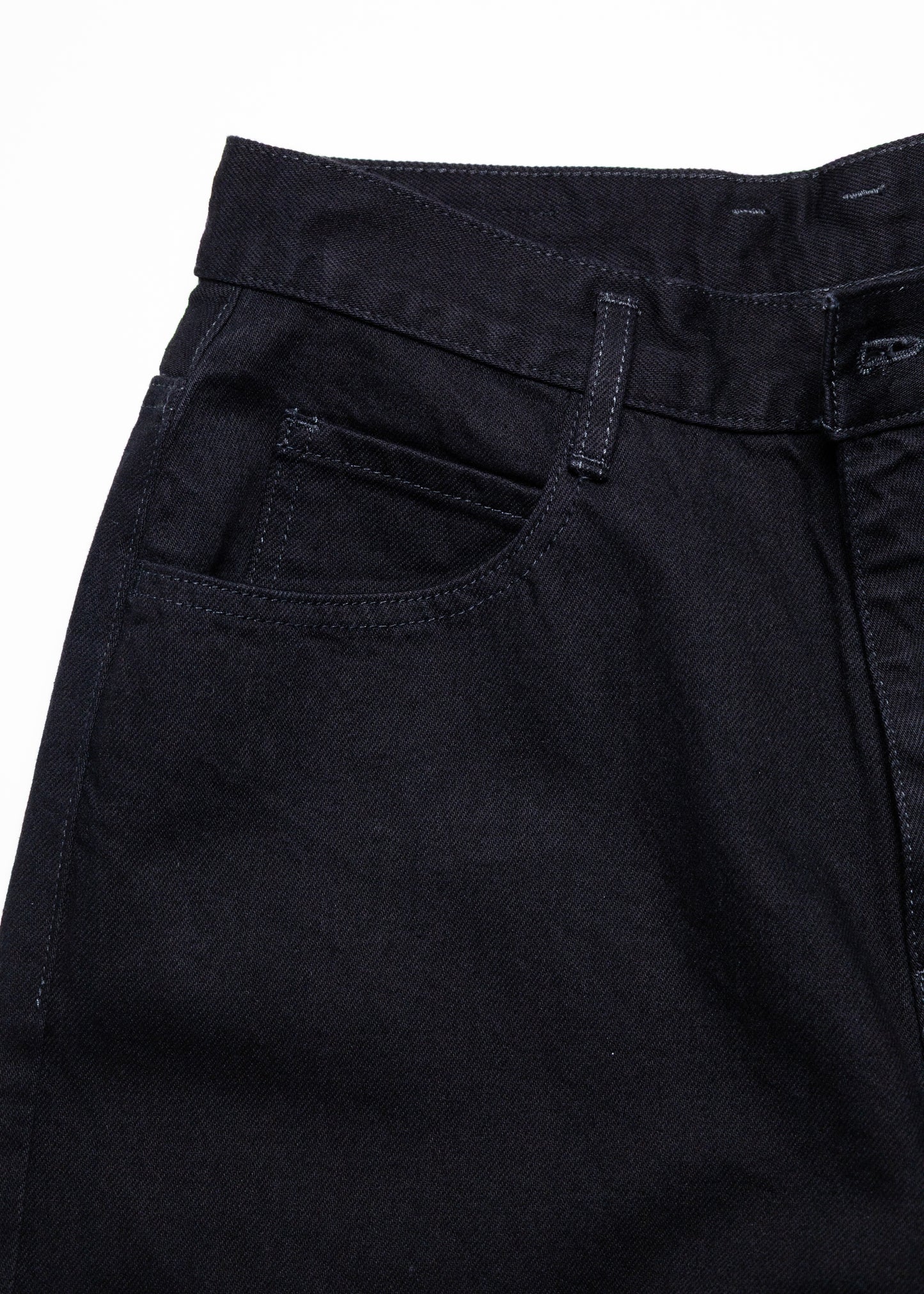 [nakedgauge] ONE WASH BLACK DENIM ASHLEY JEANS