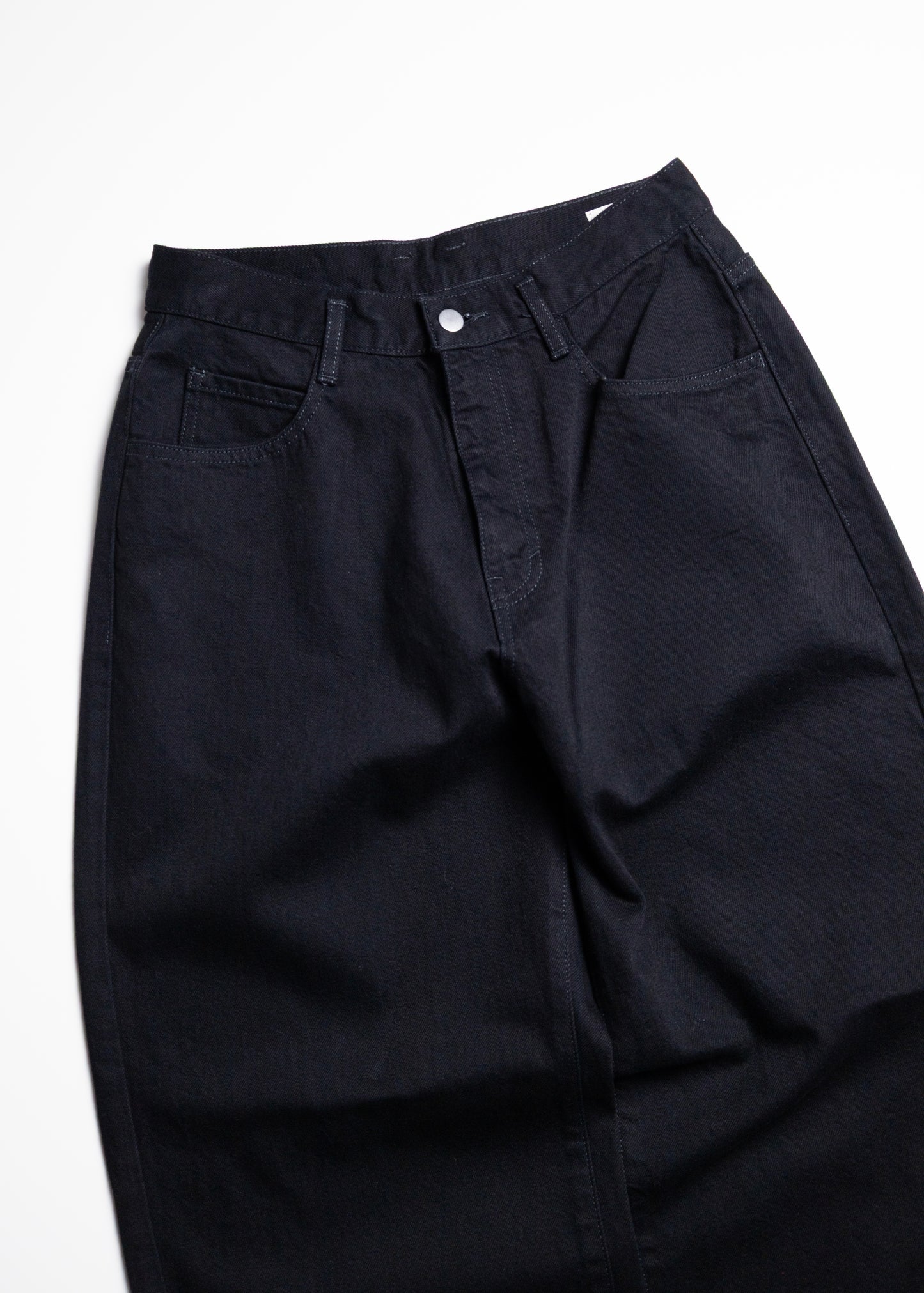 [nakedgauge] ONE WASH BLACK DENIM ASHLEY JEANS