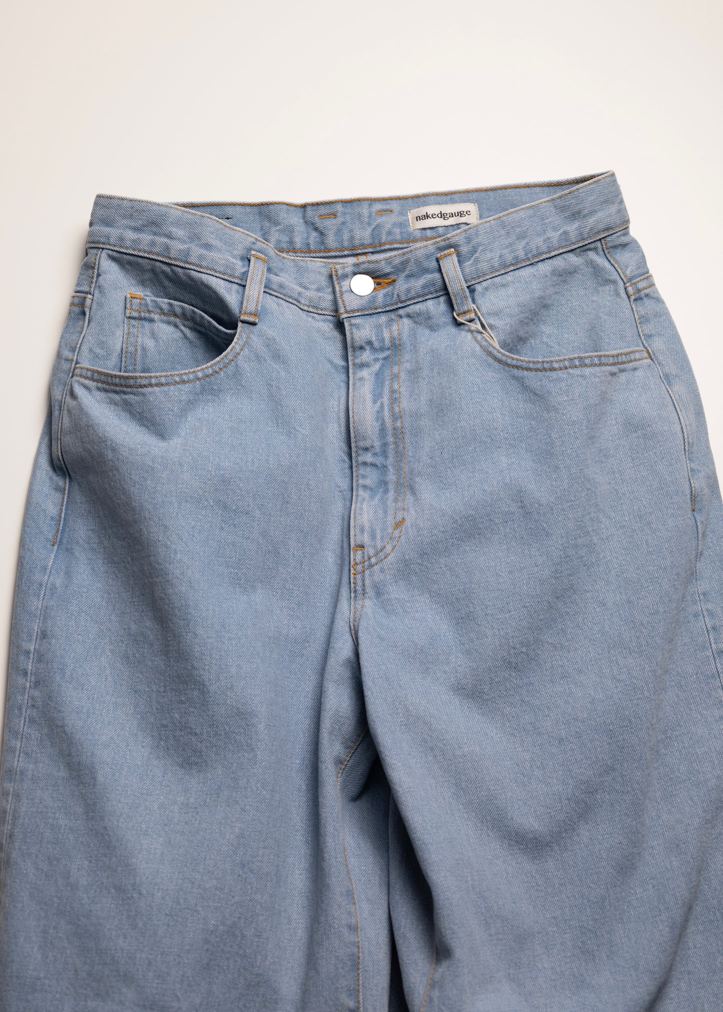 [nakedgauge] ROBERTS BLUE BLEACHED