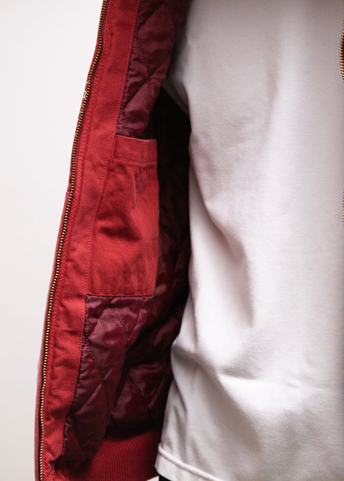 [KHOKI] Vintage-effect embroidered jacket