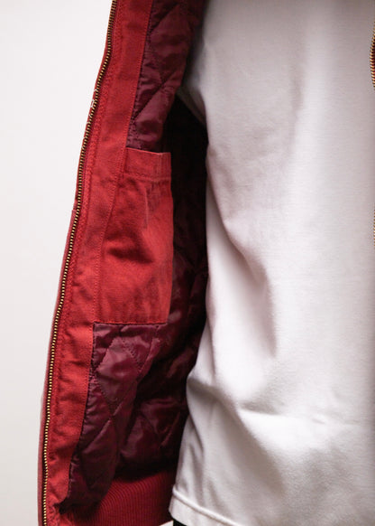 [KHOKI] Vintage-effect embroidered jacket