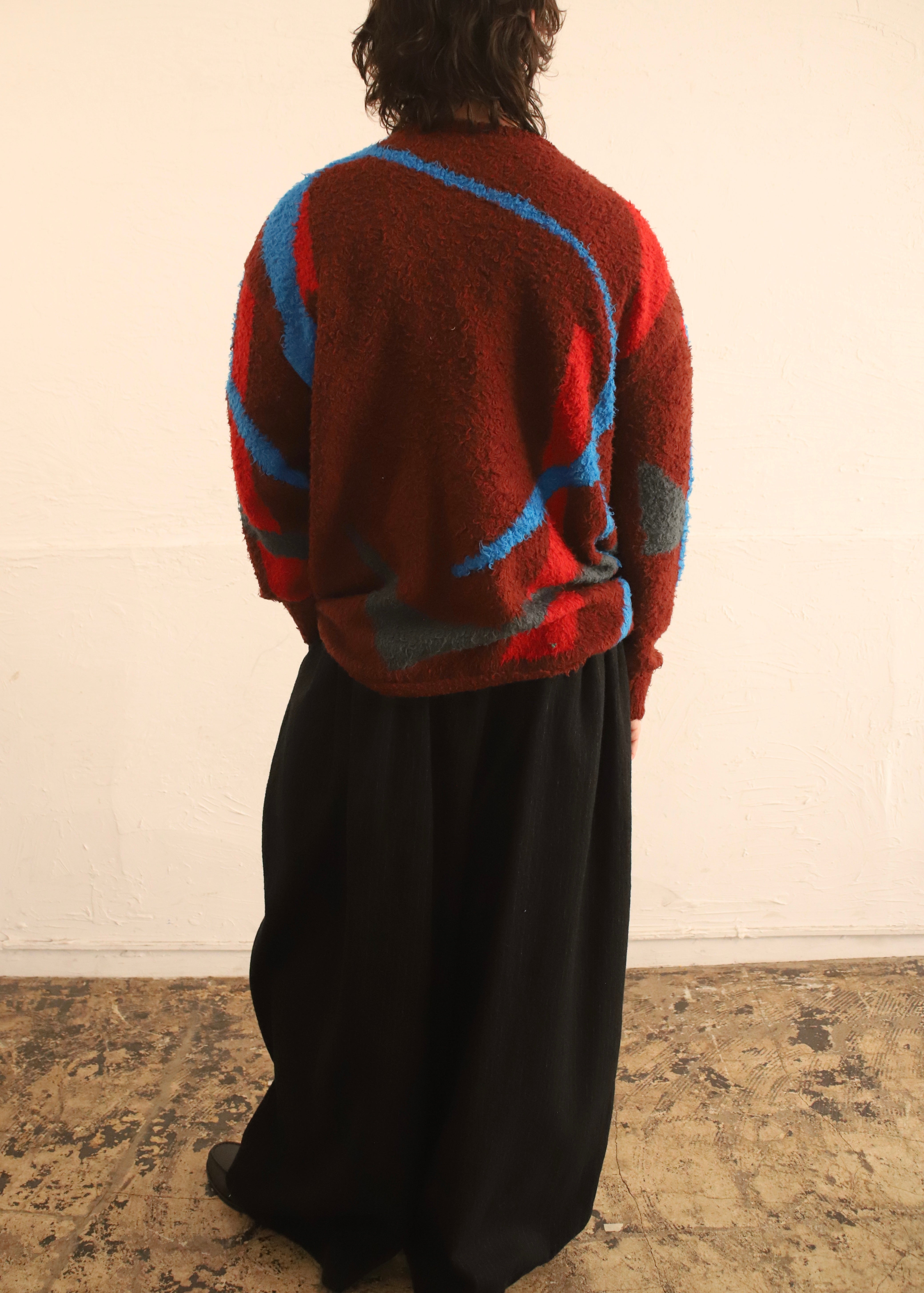 KHOKI （コッキ）Jacquard-design knit – process