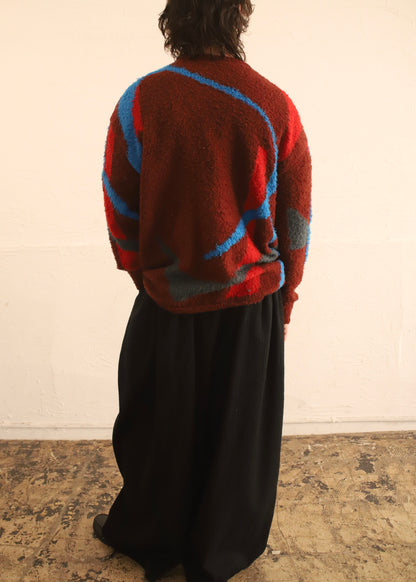 [KHOKI] Jacquard-design knit
