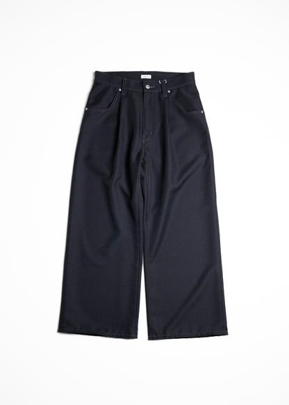 [JIEDA] WIDE ONE TUCK STRAIGHT PANTS