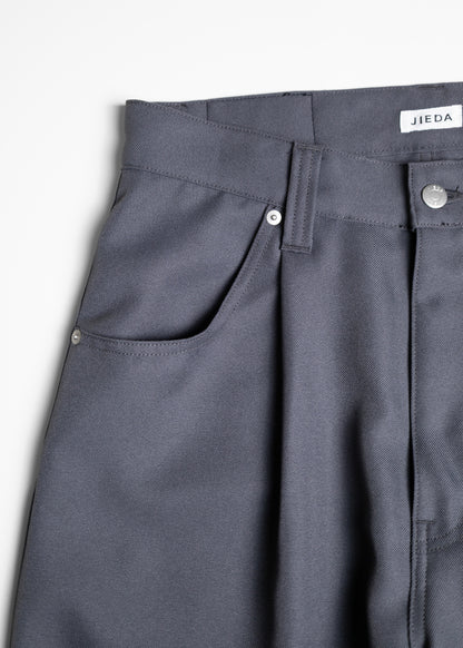 [JIEDA] WIDE ONE TUCK STRAIGHT PANTS