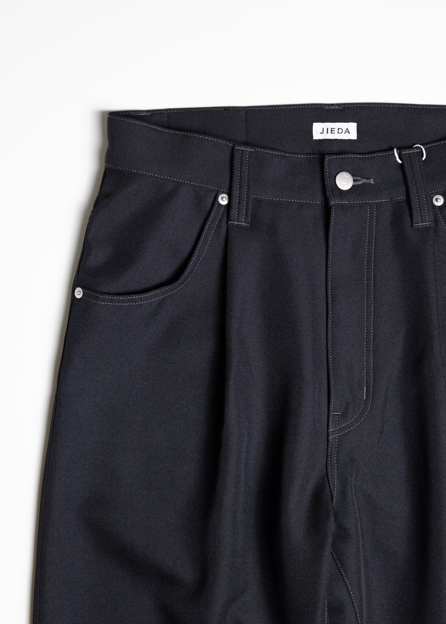 [JIEDA] WIDE ONE TUCK STRAIGHT PANTS