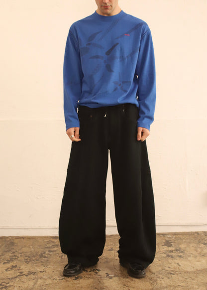 [KHOKI] 3D cutting sweat pants