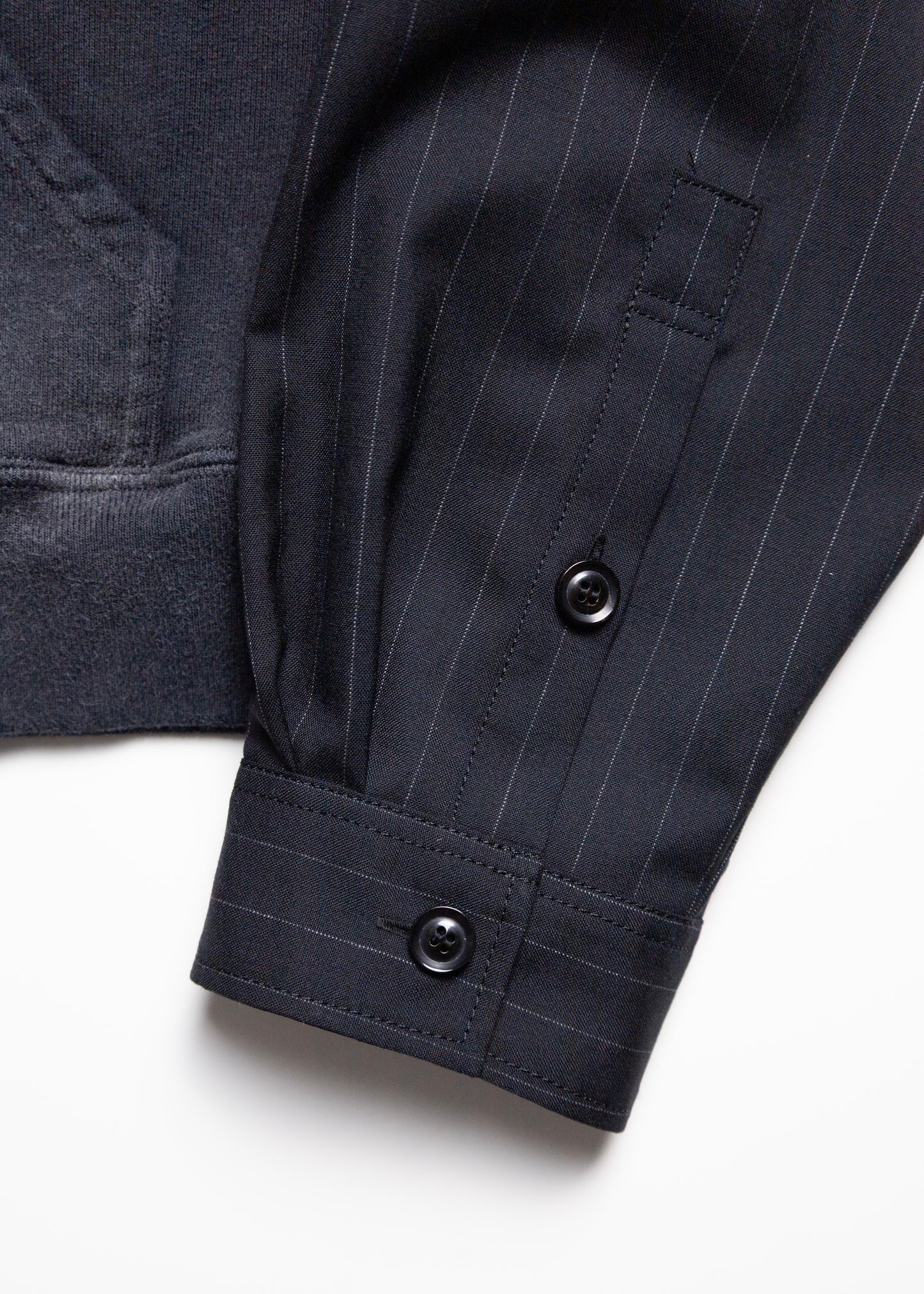 [KHOKI] Combination Zip Hoodie