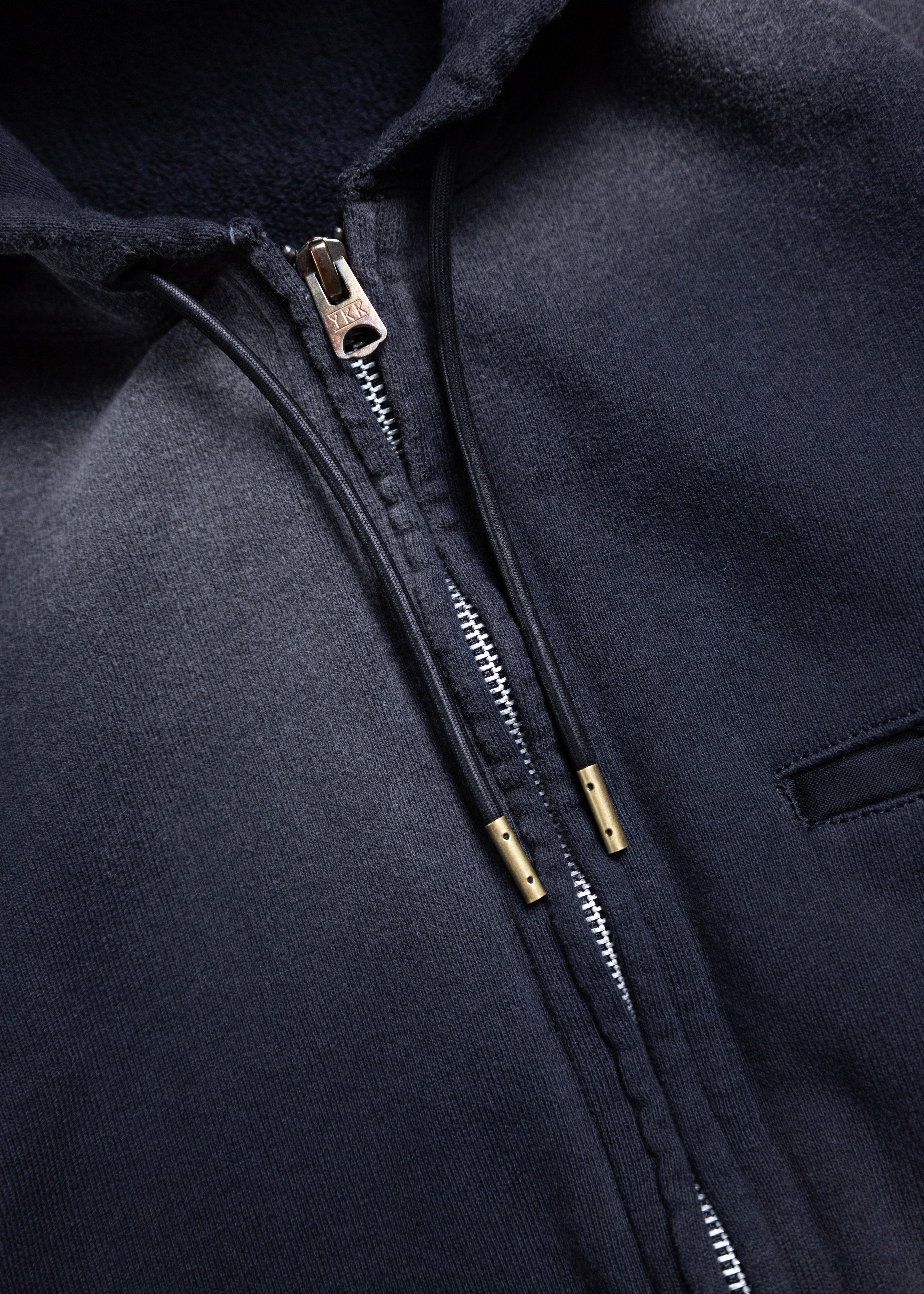 KHOKI （コッキ）Combination Zip Hoodie – process