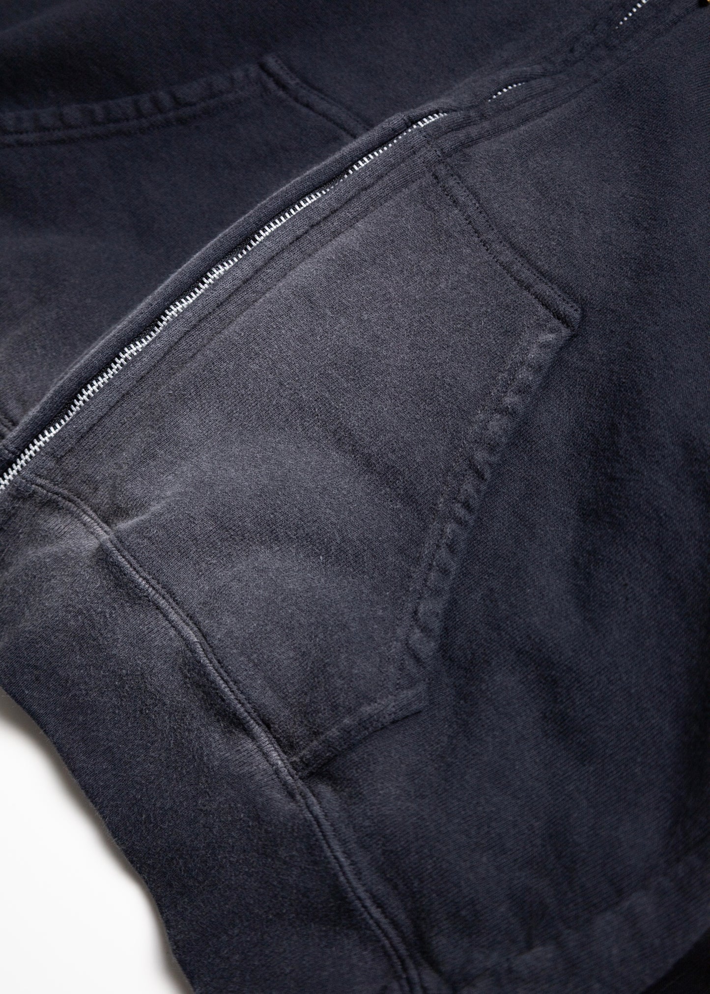 [KHOKI] Combination Zip Hoodie