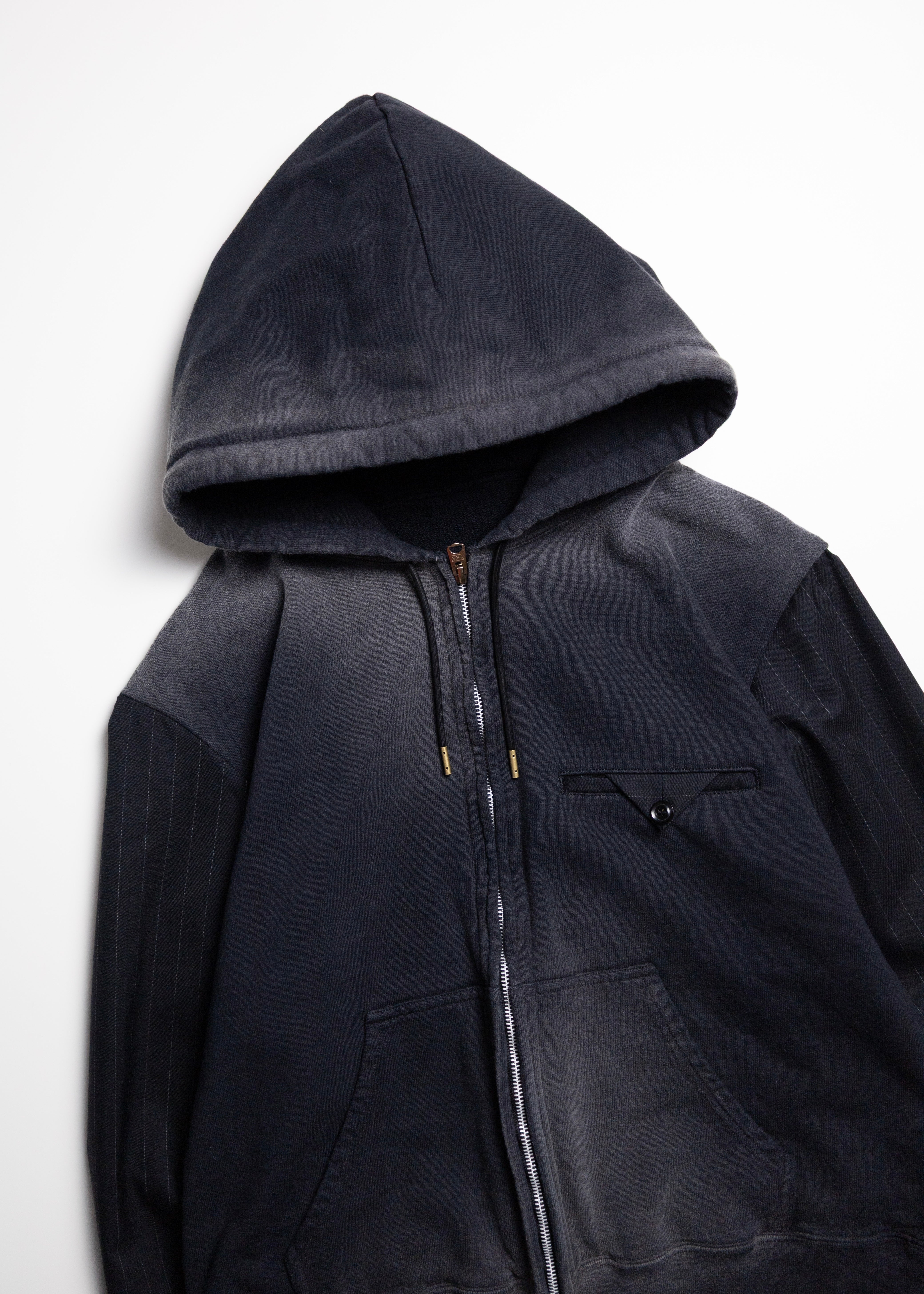 KHOKI (コッキ)Combination Zip Hoodie – process KHOKI (コッキ)Combination Zip Hoodie – process