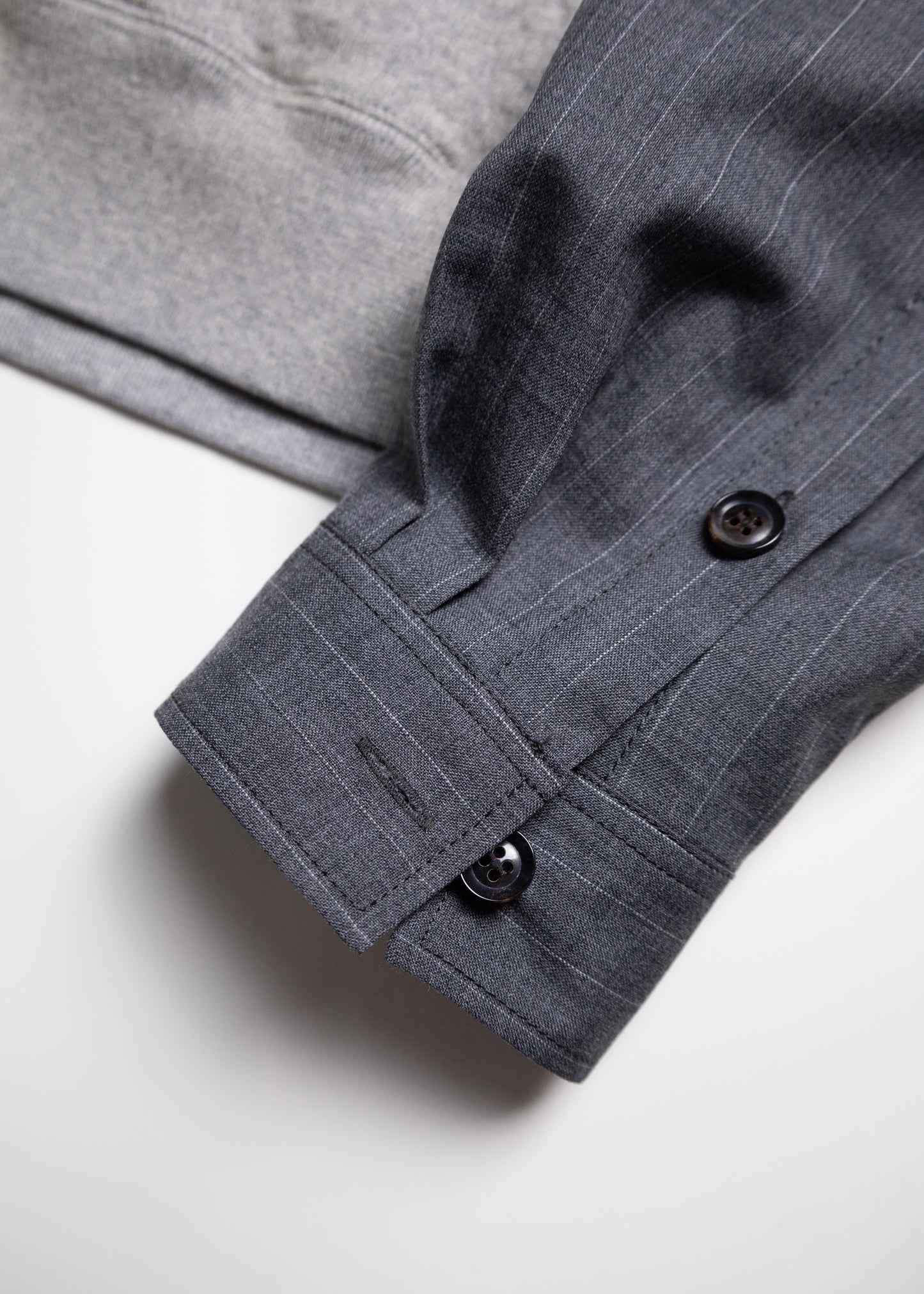 [KHOKI] Combination Zip Hoodie