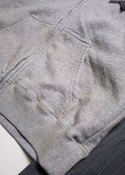 [KHOKI] Combination Zip Hoodie