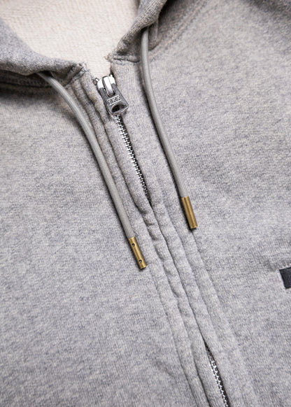 [KHOKI] Combination Zip Hoodie