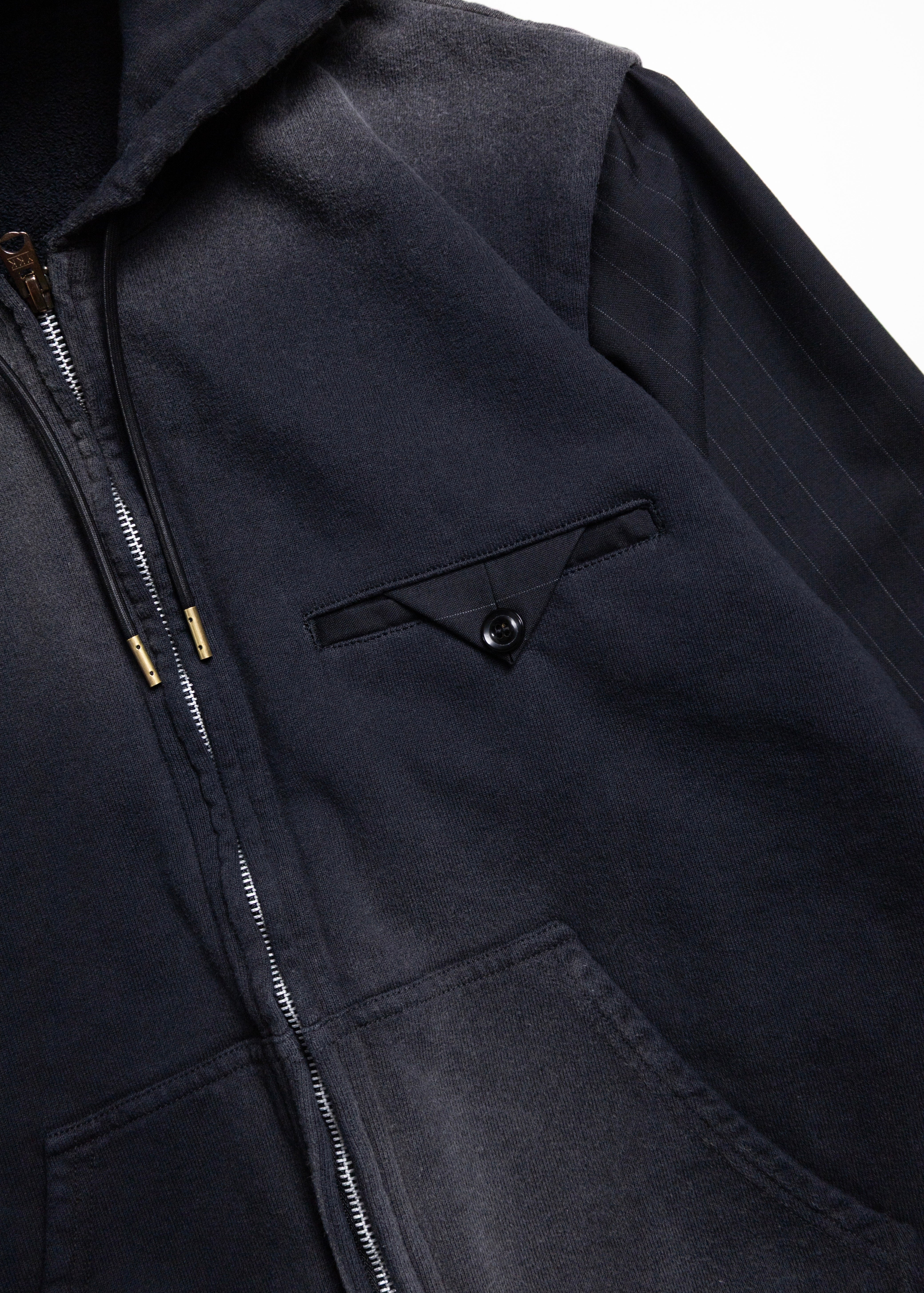 KHOKI （コッキ）Combination Zip Hoodie – process