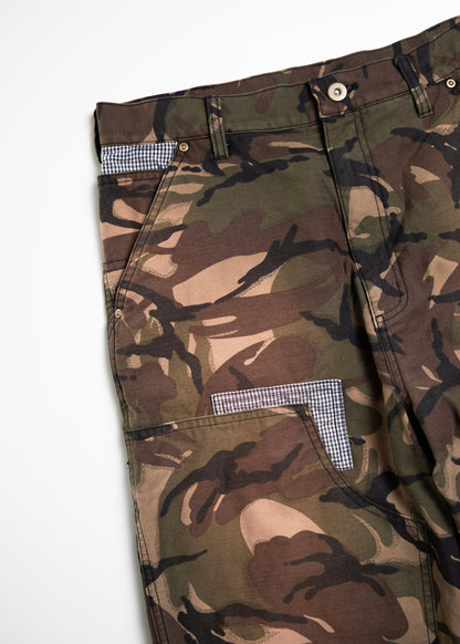 [KHOKI] Patchworked Camo Pants