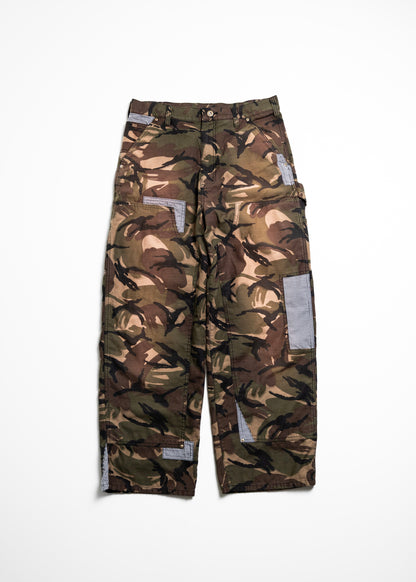 [KHOKI] Patchworked Camo Pants
