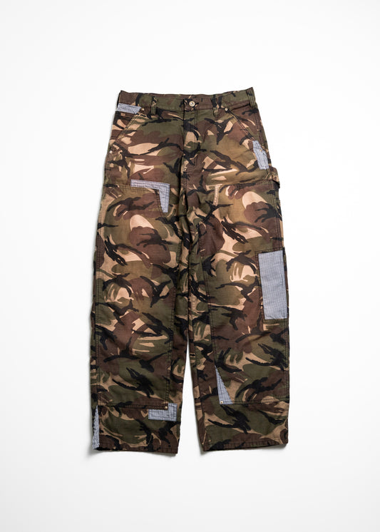 [KHOKI] Patchworked Camo Pants