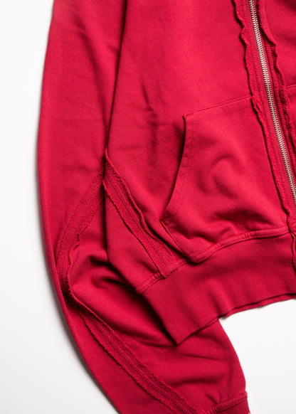 [JIEDA] JIEDA × RUSSELL ATHLETIC ZIP HOODIE