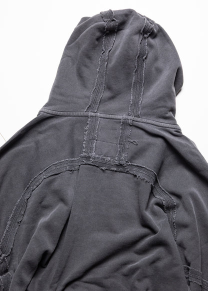 [JIEDA] JIEDA × RUSSELL ATHLETIC ZIP HOODIE